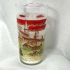 Vintage Kentucky Derby Churchill Downs Glass Triple Crown Winner Affirmed 12 Oz